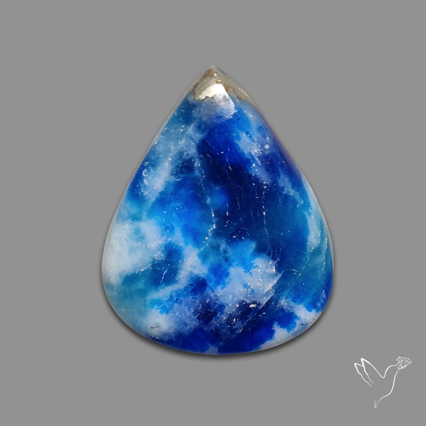 Rare Afghanite Cabochon (Fluorescent)