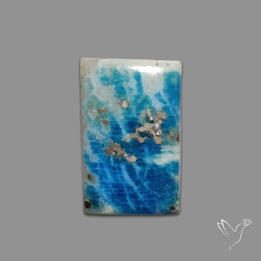 Rare Afghanite Cabochon (Fluorescent)