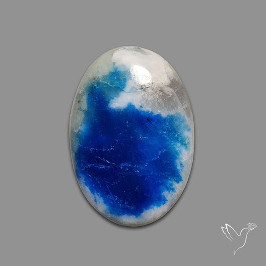 Rare Afghanite Cabochon (Fluorescent)