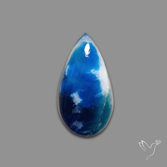 Rare Afghanite Cabochon (Fluorescent)