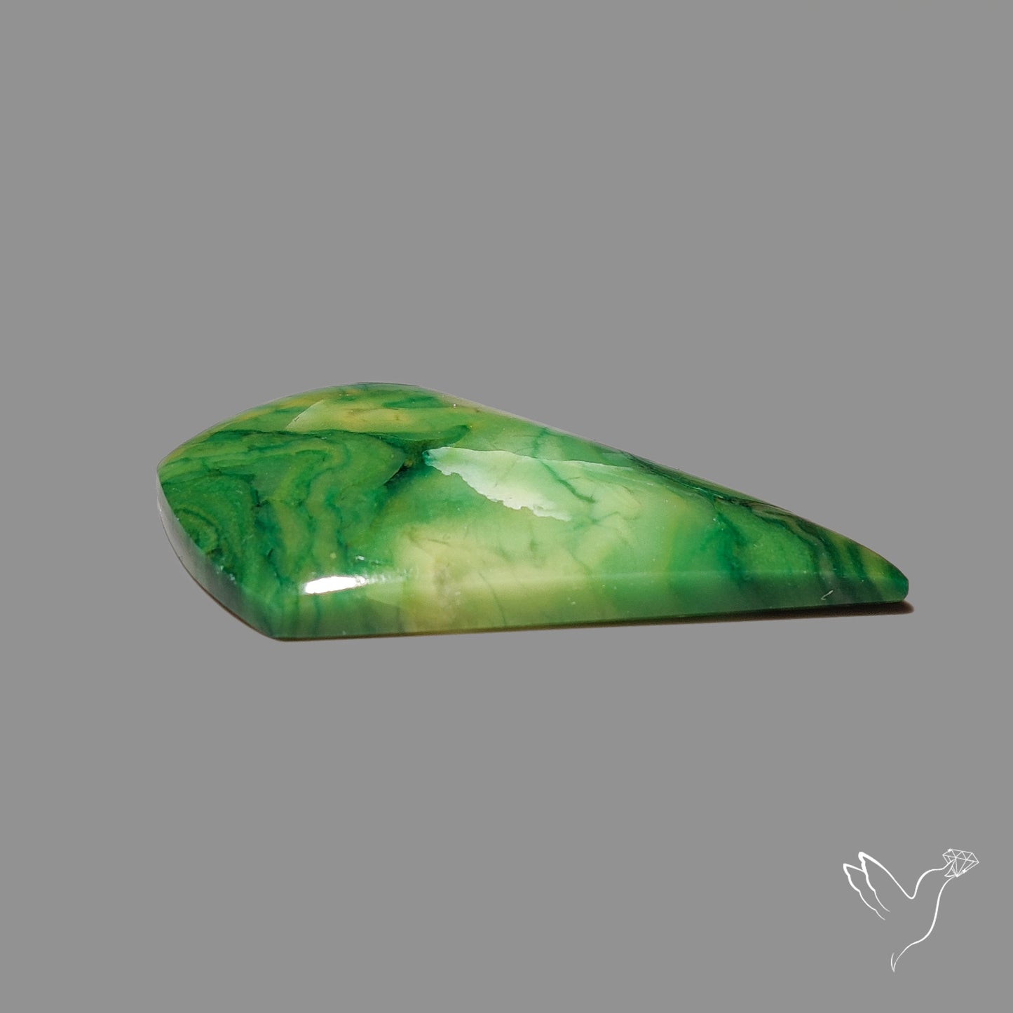 Imperial Green Jadeite Cabochon