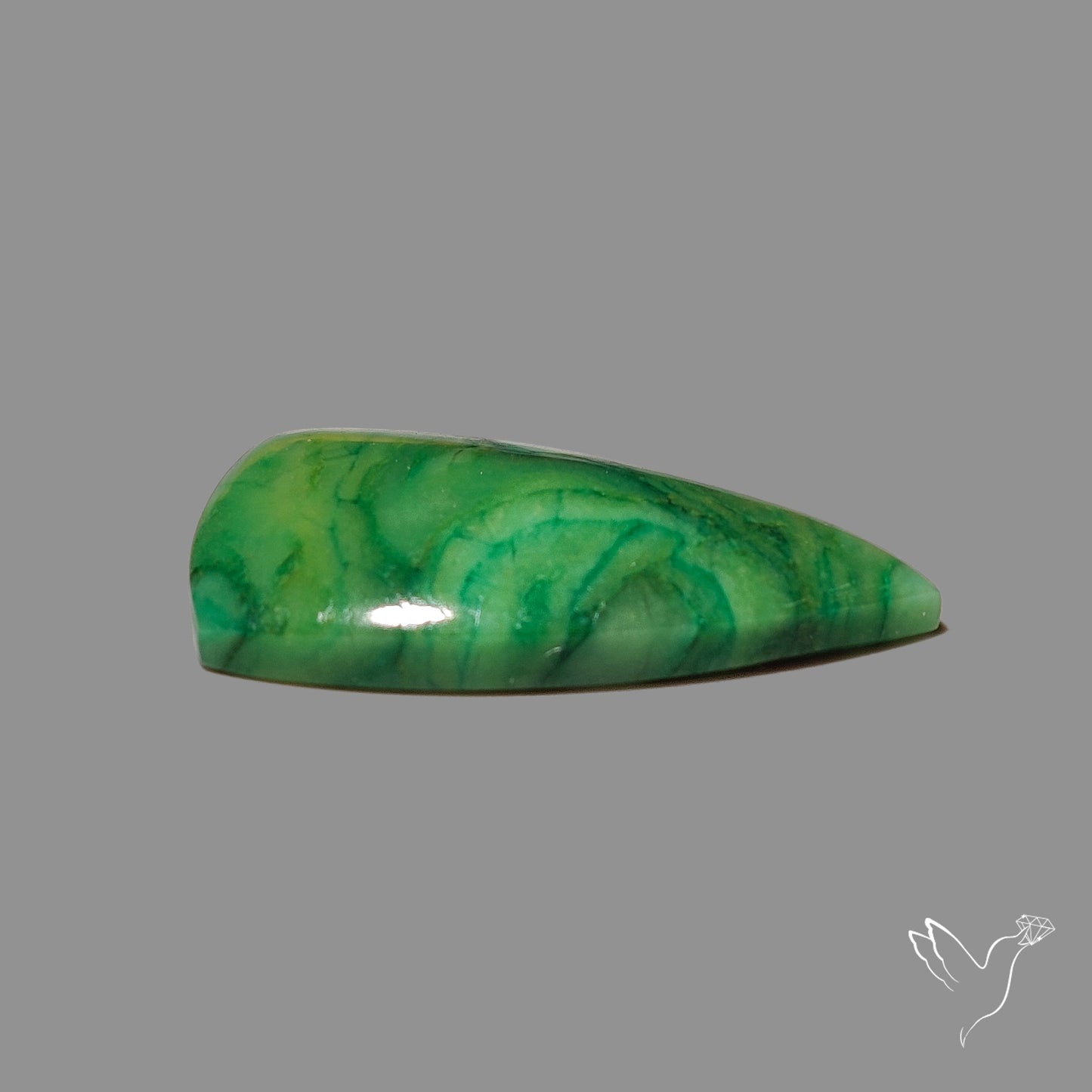 Imperial Green Jadeite Cabochon