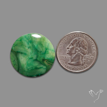 Imperial Green Jadeite Cabochon