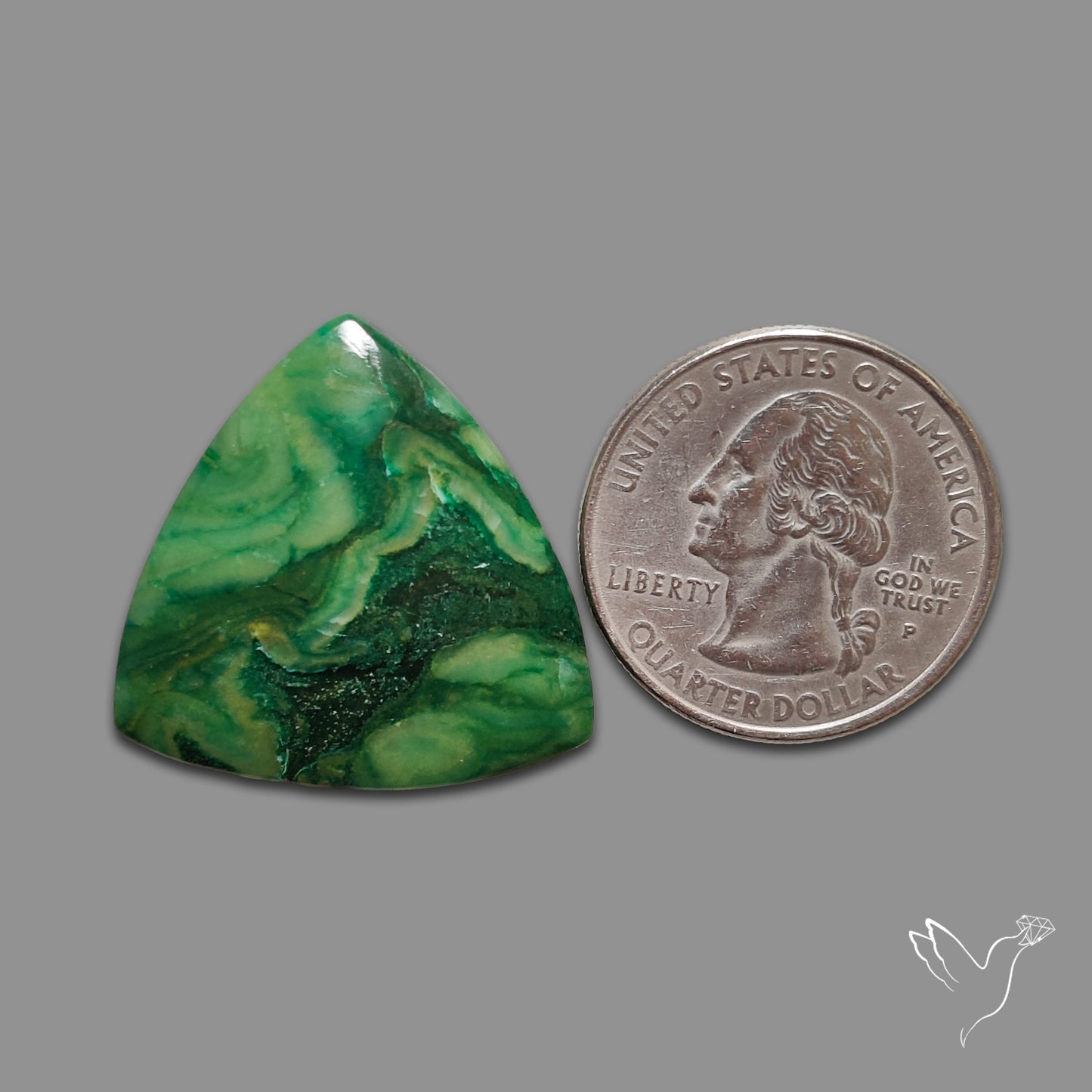 Imperial Green Jadeite Cabochon