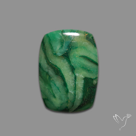 Imperial Green Jadeite Cabochon