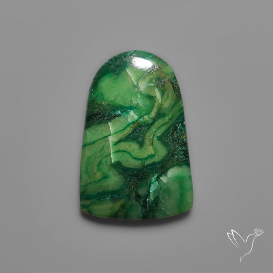 Imperial Green Jadeite Cabochon