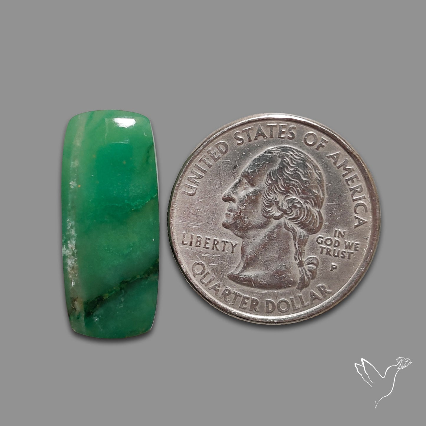 Imperial Green Jadeite Cabochon