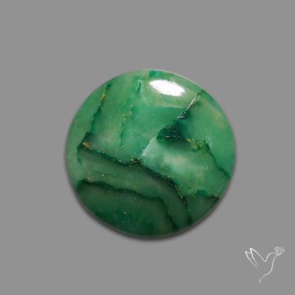 Imperial Green Jadeite Cabochon