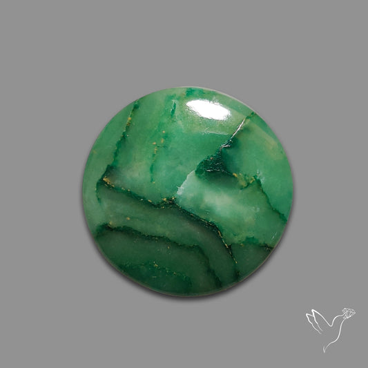Imperial Green Jadeite Cabochon