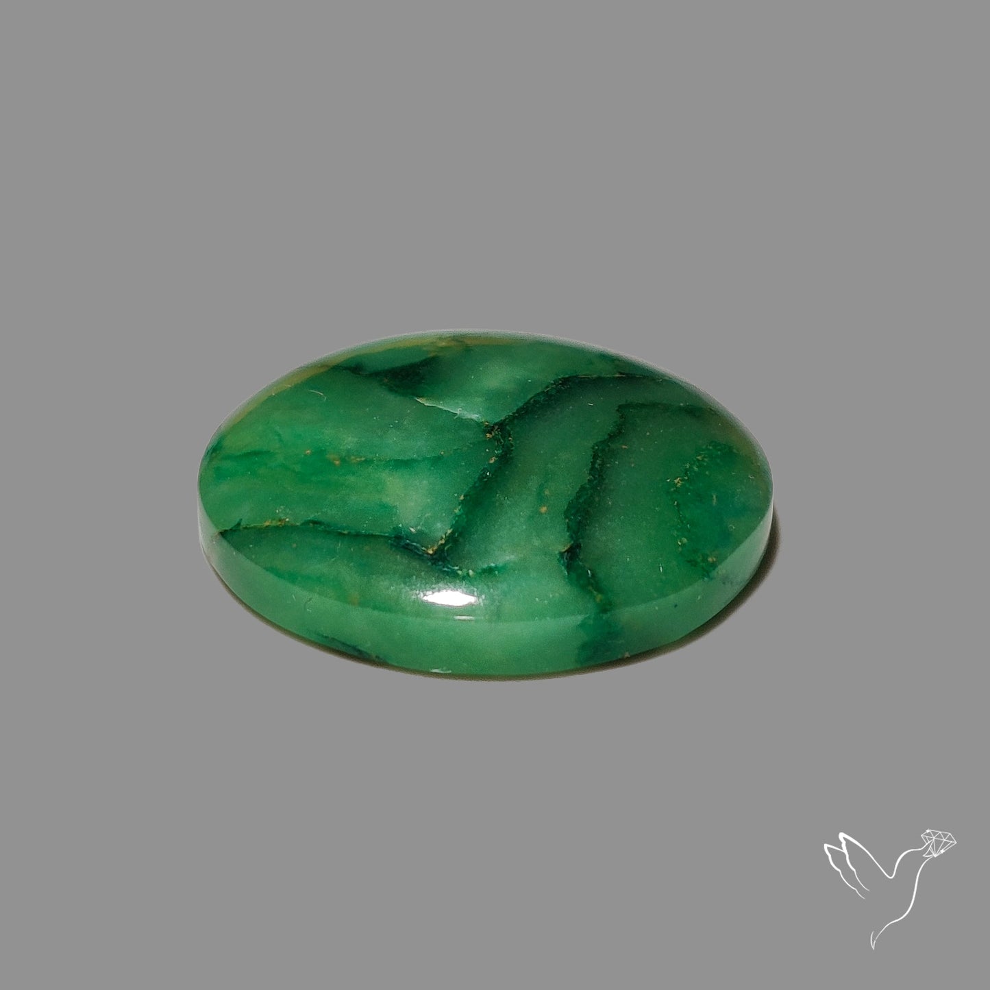 Imperial Green Jadeite Cabochon