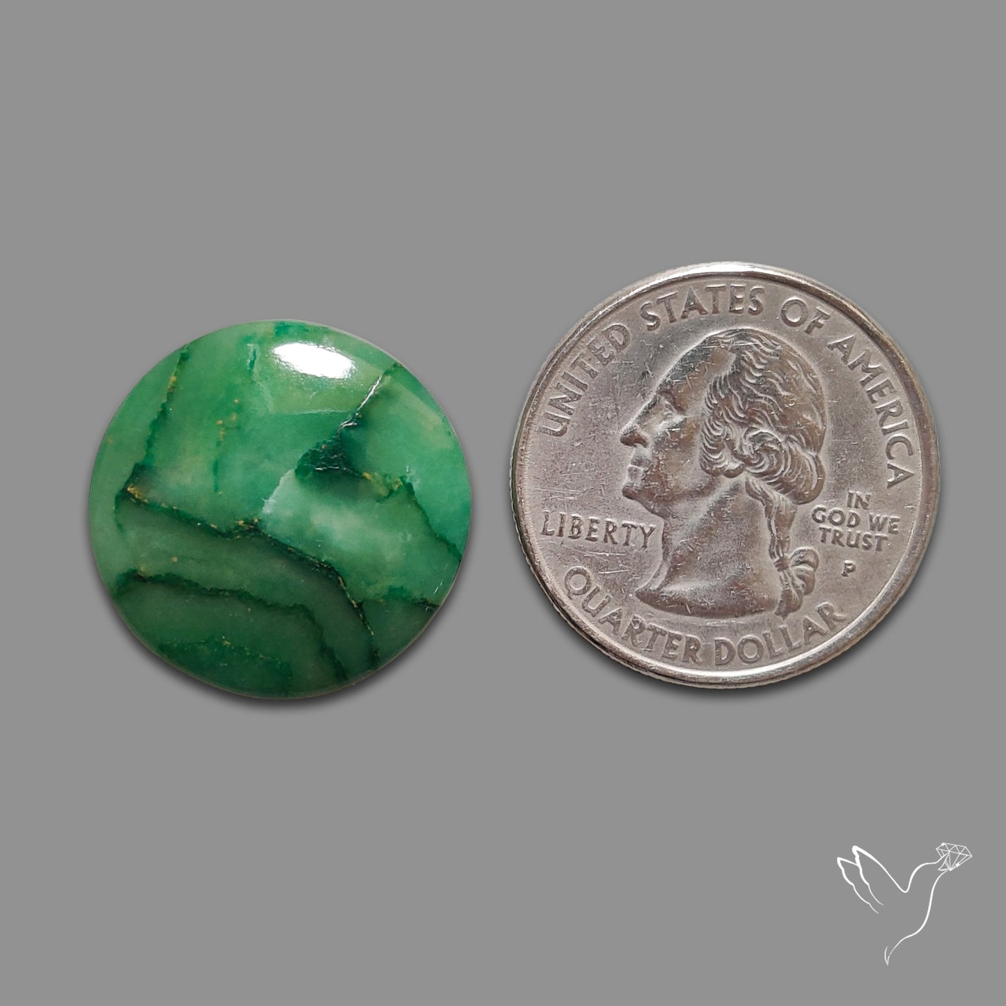 Imperial Green Jadeite Cabochon