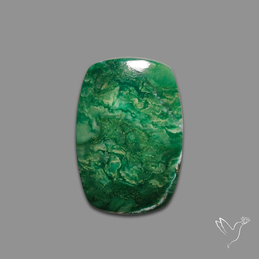 Imperial Green Jadeite Cabochon