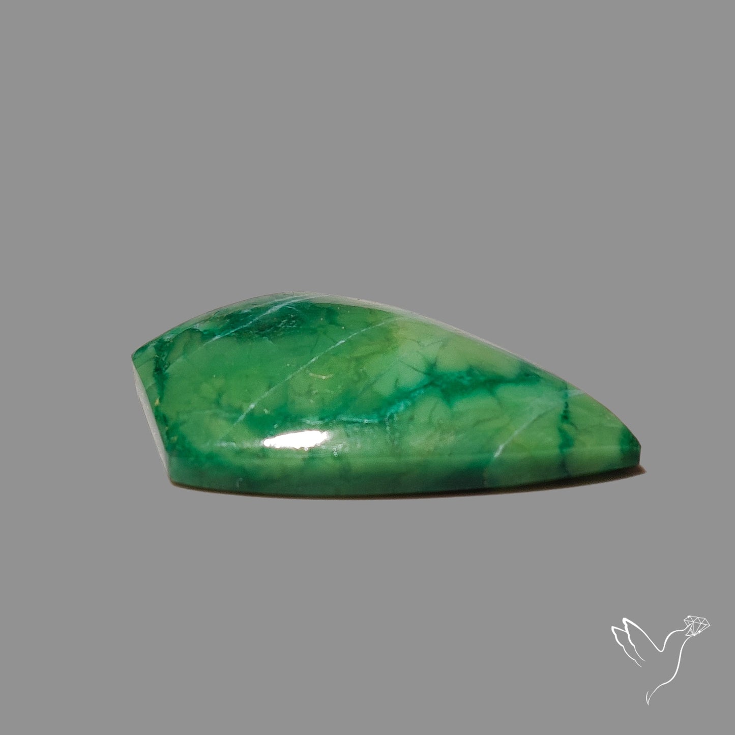 Imperial Green Jadeite Cabochon