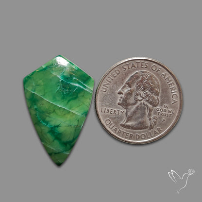 Imperial Green Jadeite Cabochon