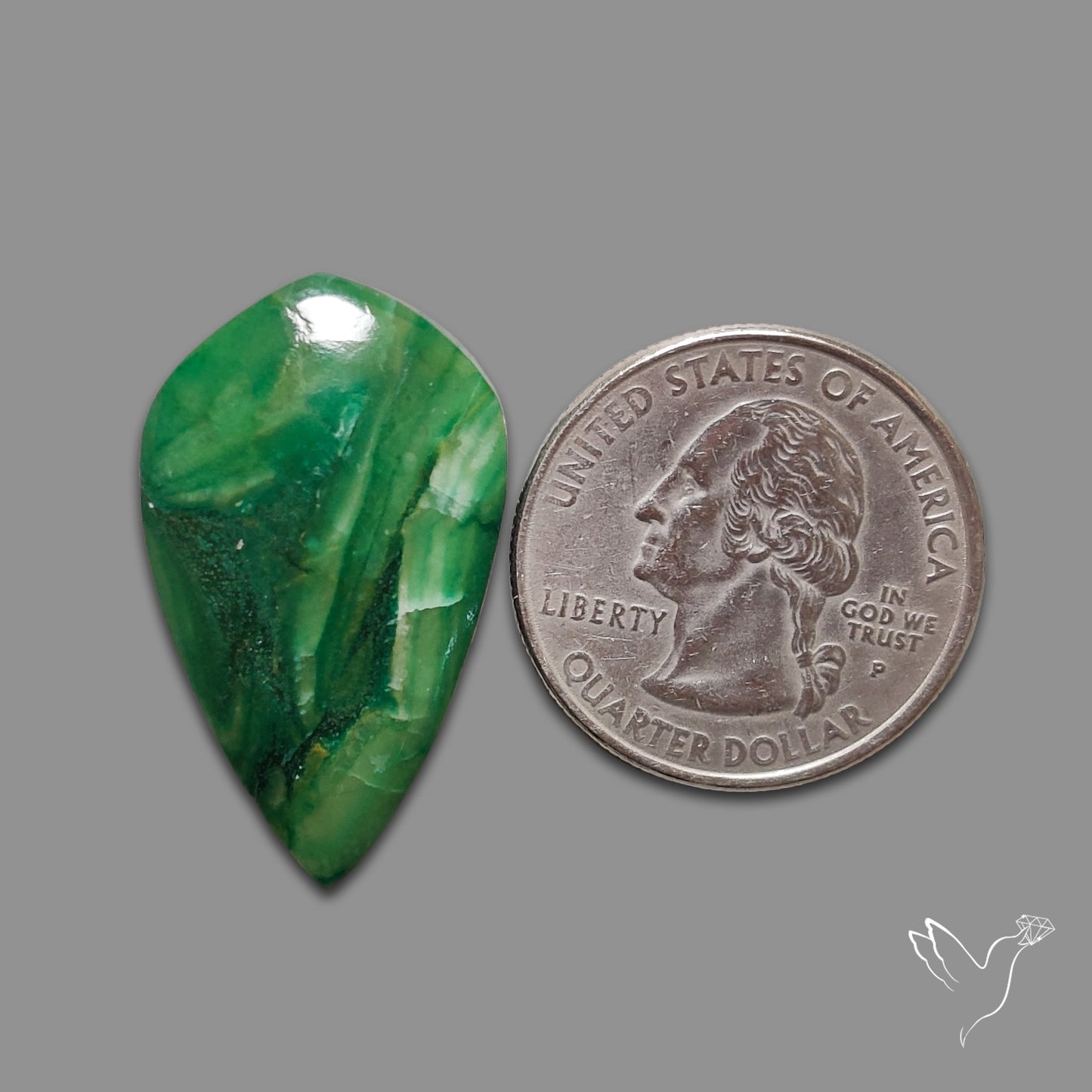 Imperial Green Jadeite Cabochon