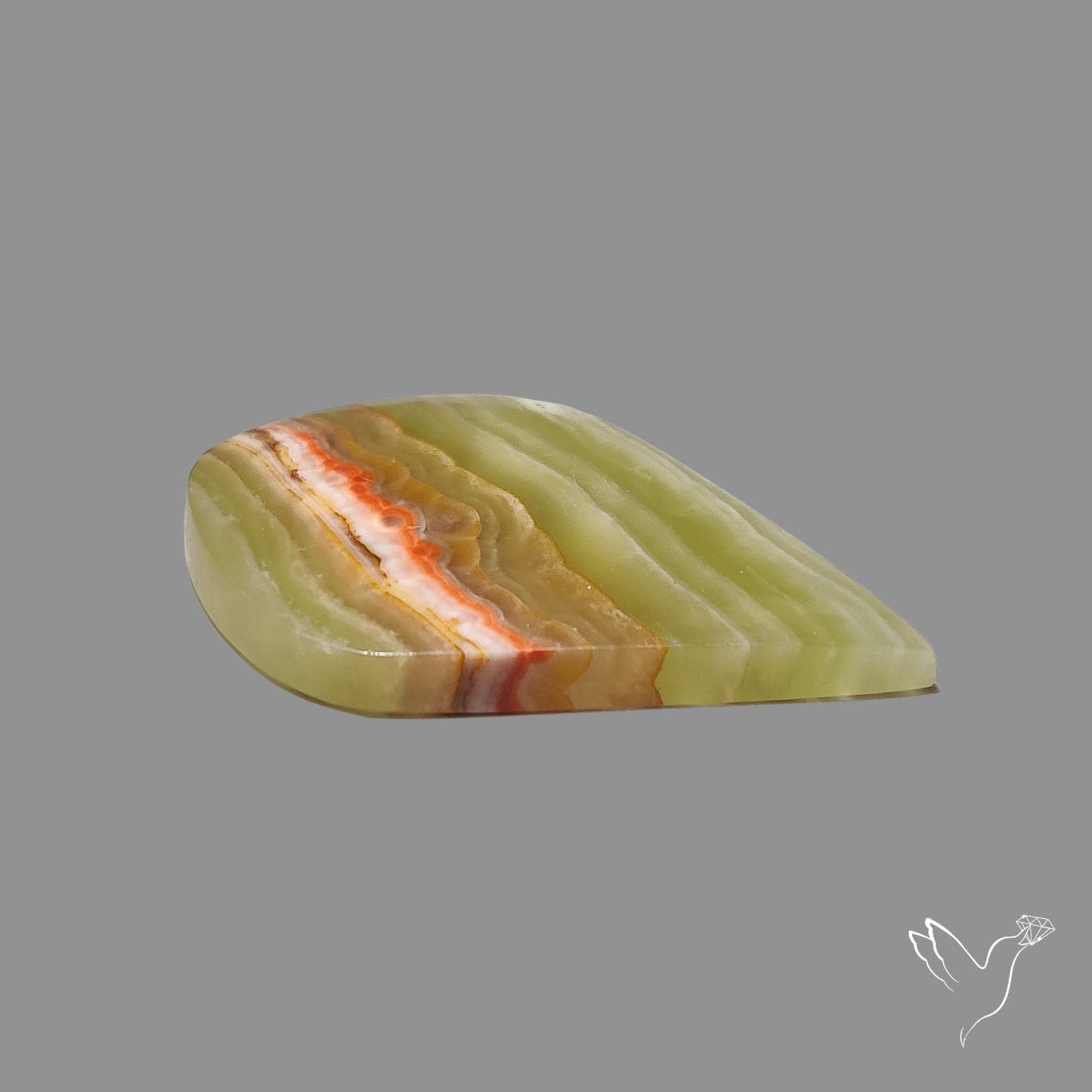 Greenlace Calcite Cabochon
