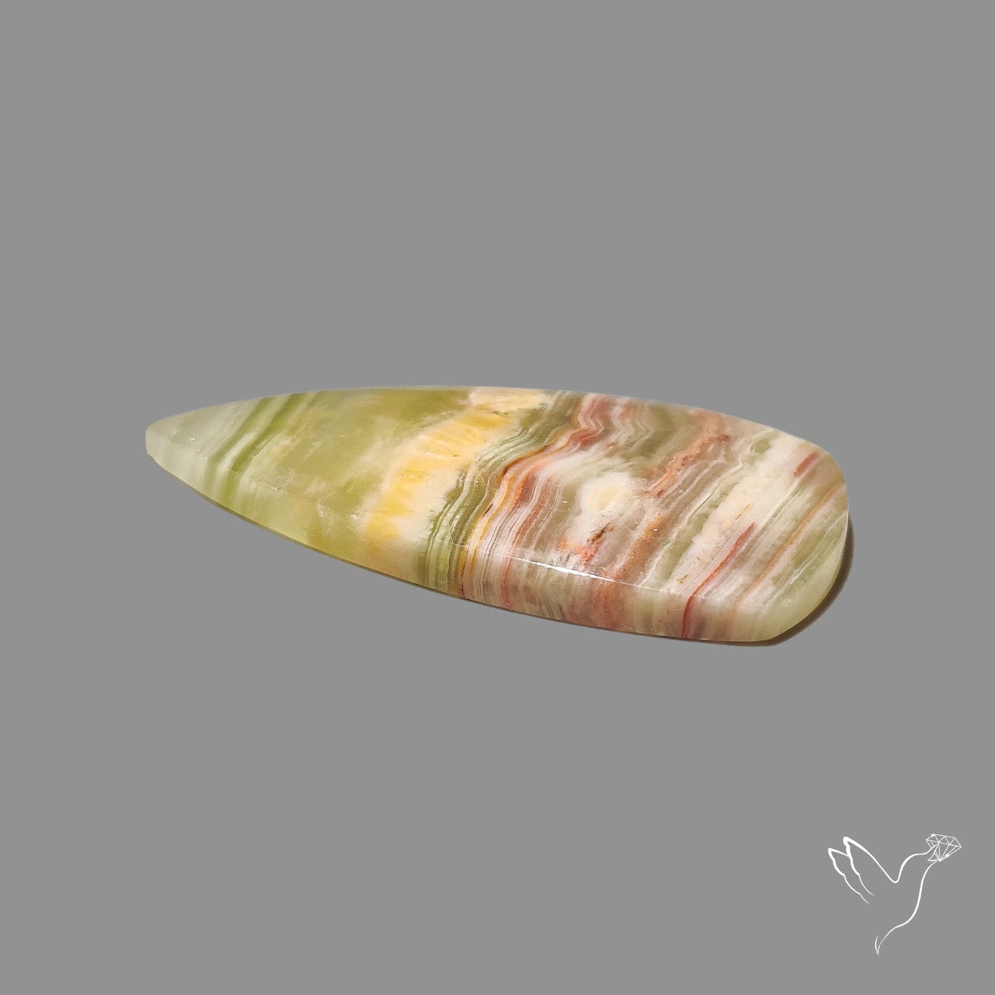 Greenlace Calcite Cabochon