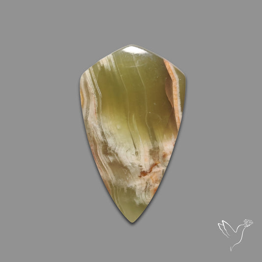 Greenlace Calcite Cabochon