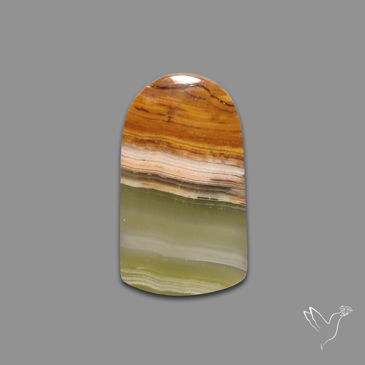 Greenlace Calcite Cabochon