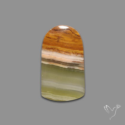 Greenlace Calcite Cabochon