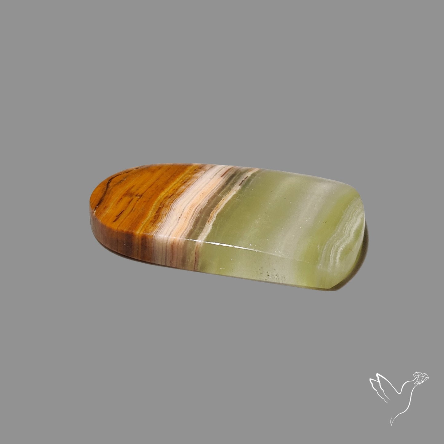 Greenlace Calcite Cabochon