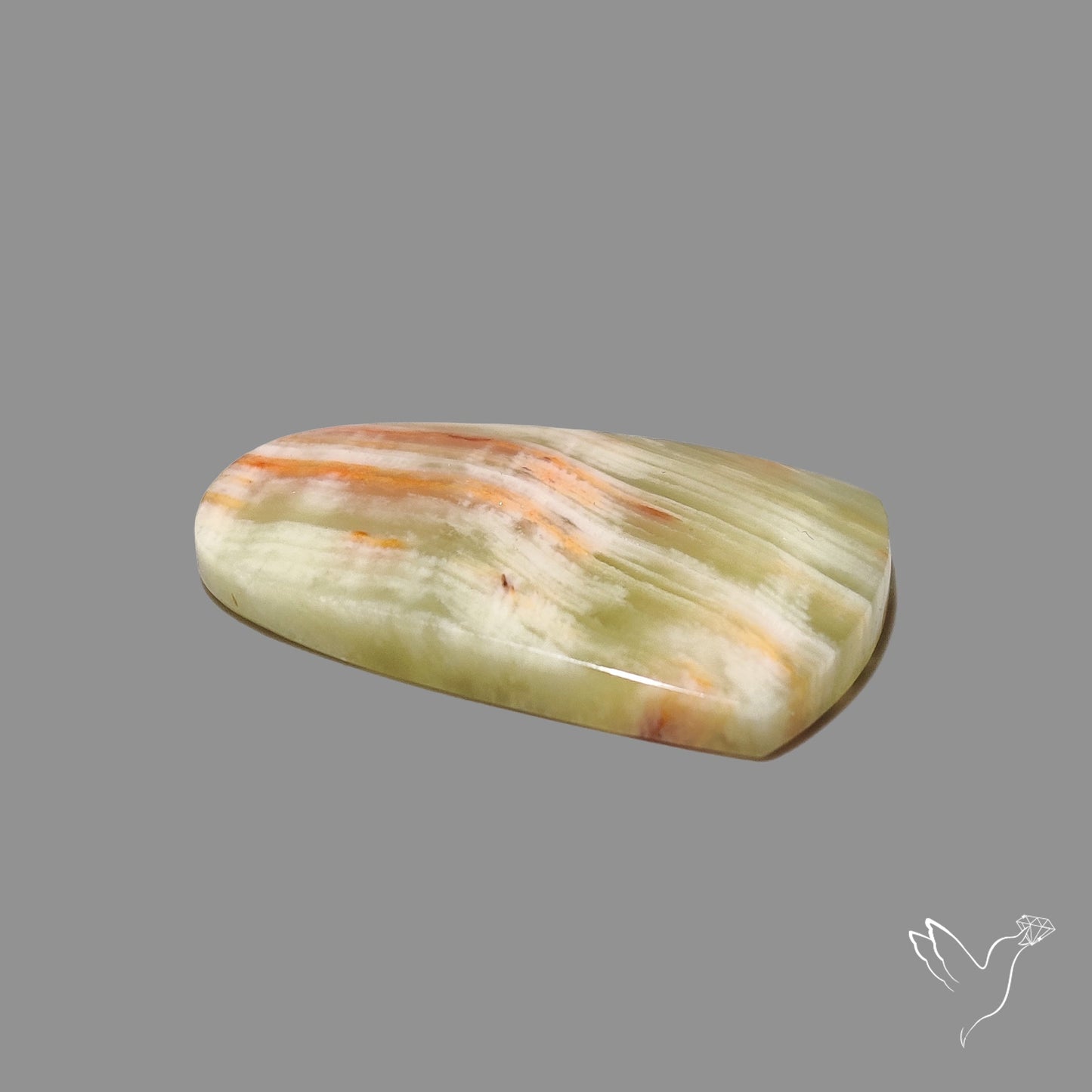 Greenlace Calcite Cabochon