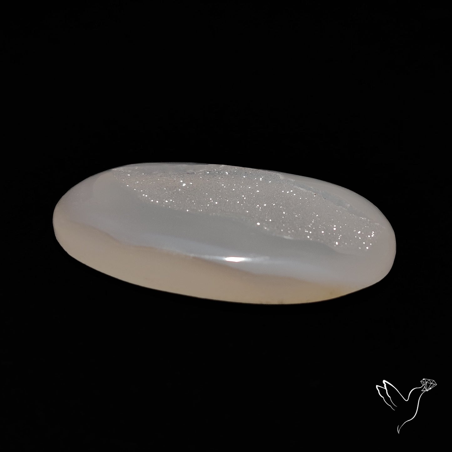 Chalcedony Druzy Cabochon