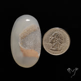 Chalcedony Druzy Cabochon