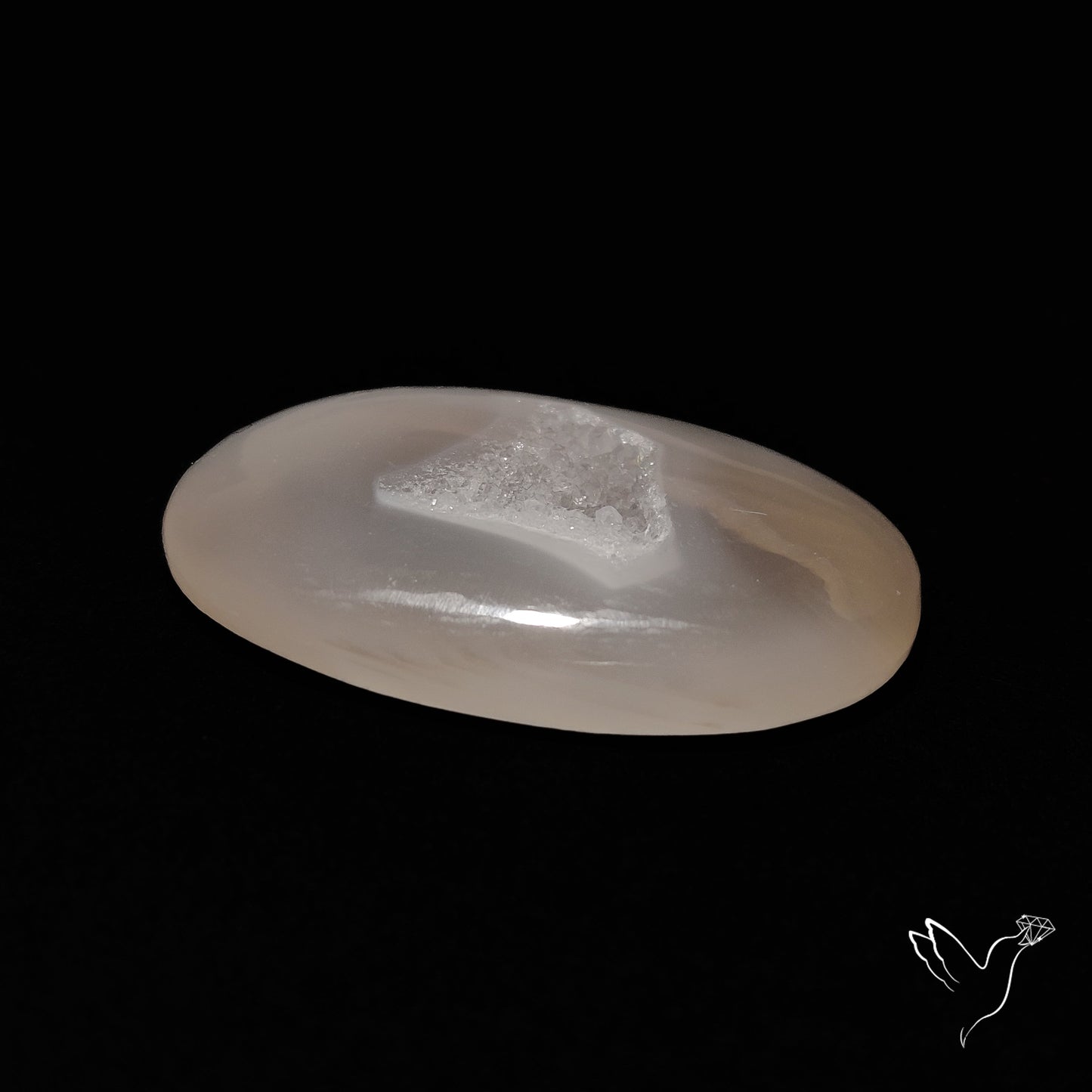 Chalcedony Druzy Cabochon