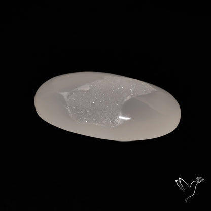 Chalcedony Druzy Cabochon