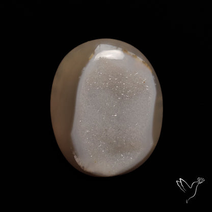 Chalcedony Druzy Cabochon