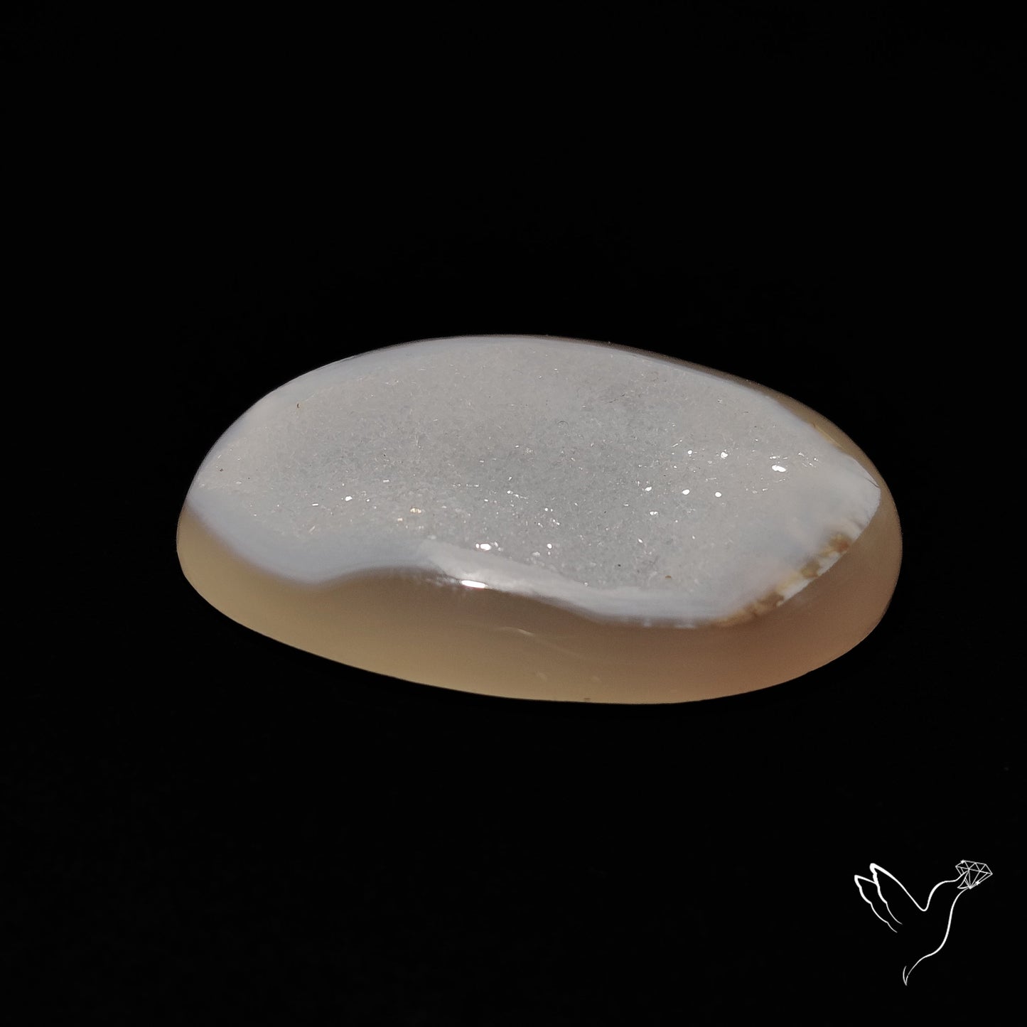Chalcedony Druzy Cabochon