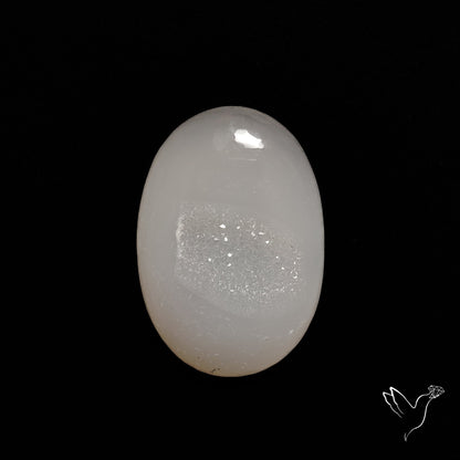 Chalcedony Druzy Cabochon