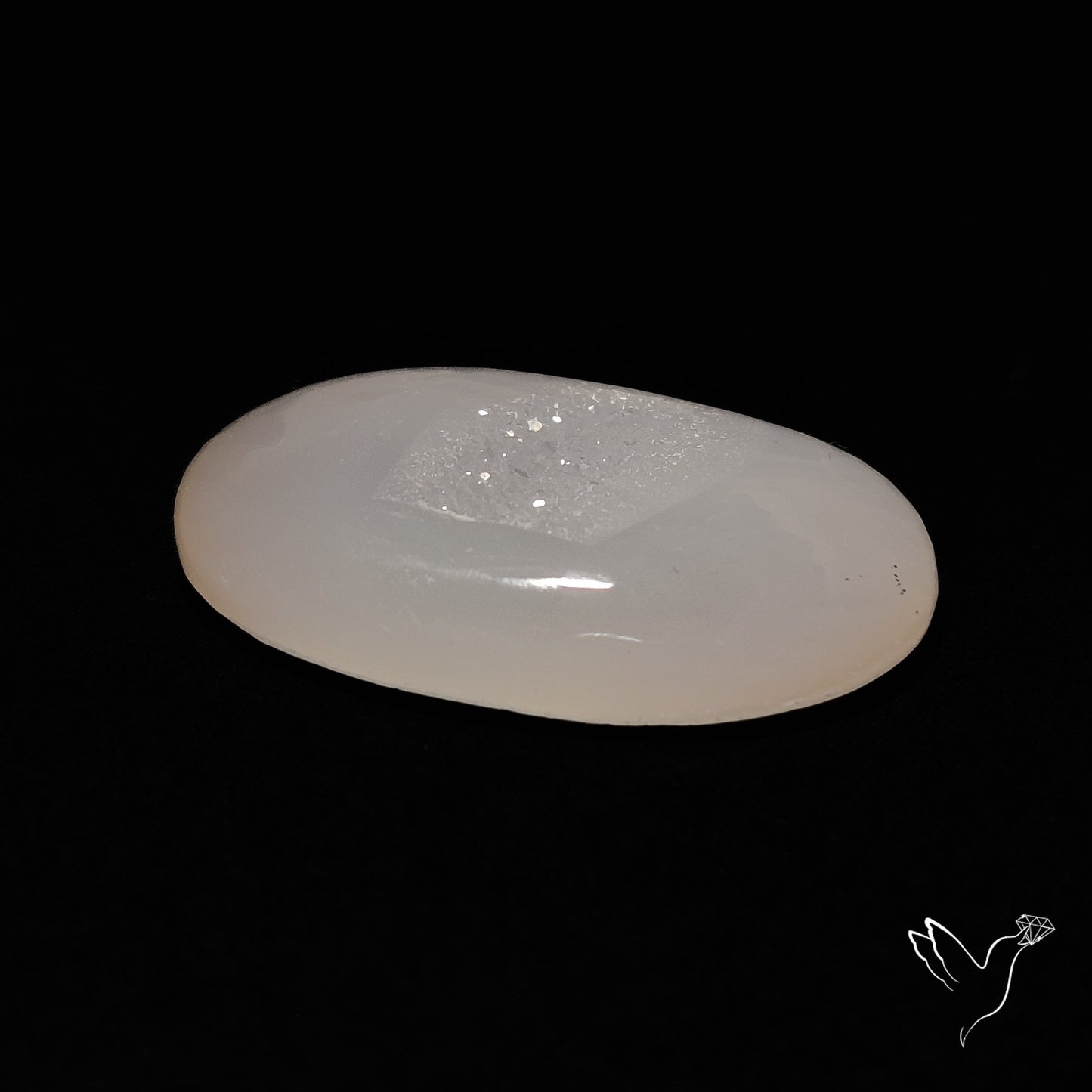 Chalcedony Druzy Cabochon