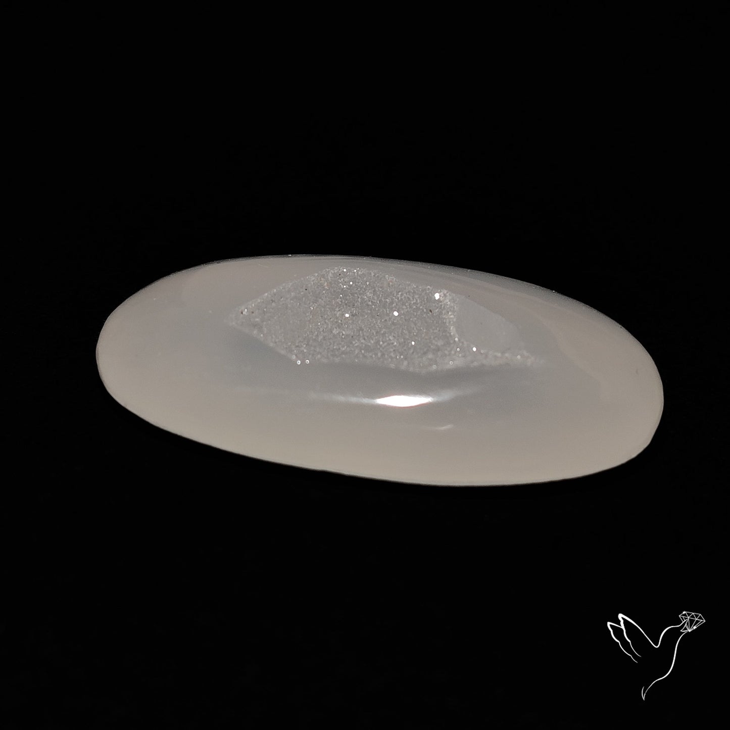 Chalcedony Druzy Cabochon