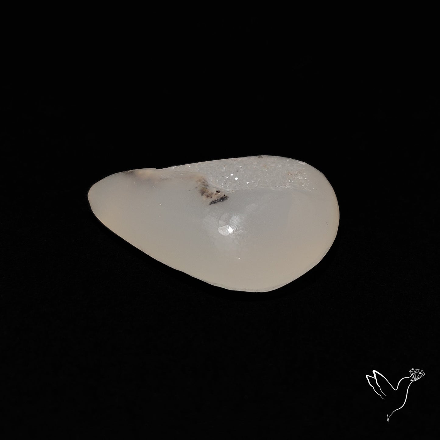 Chalcedony Druzy Cabochon
