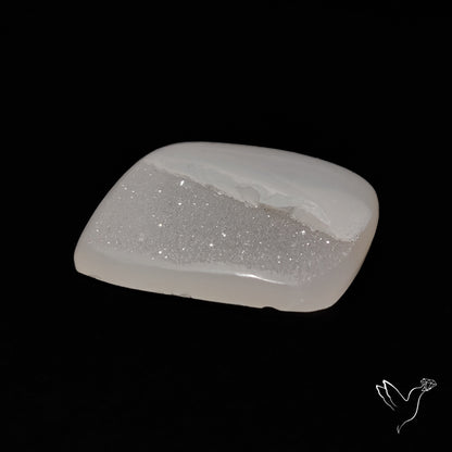 Chalcedony Druzy Cabochon