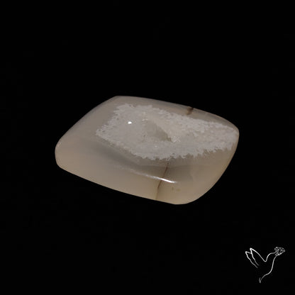 Chalcedony Druzy Cabochon