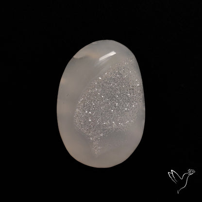 Chalcedony Druzy Cabochon