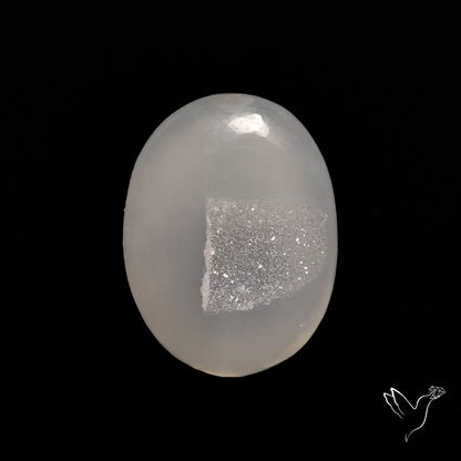 Chalcedony Druzy Cabochon