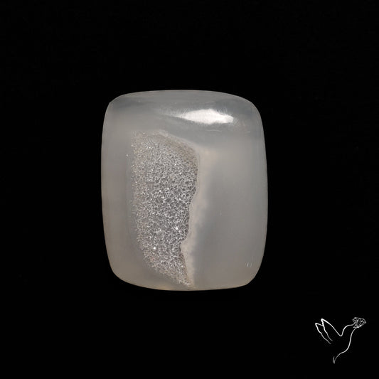 Chalcedony Druzy Cabochon