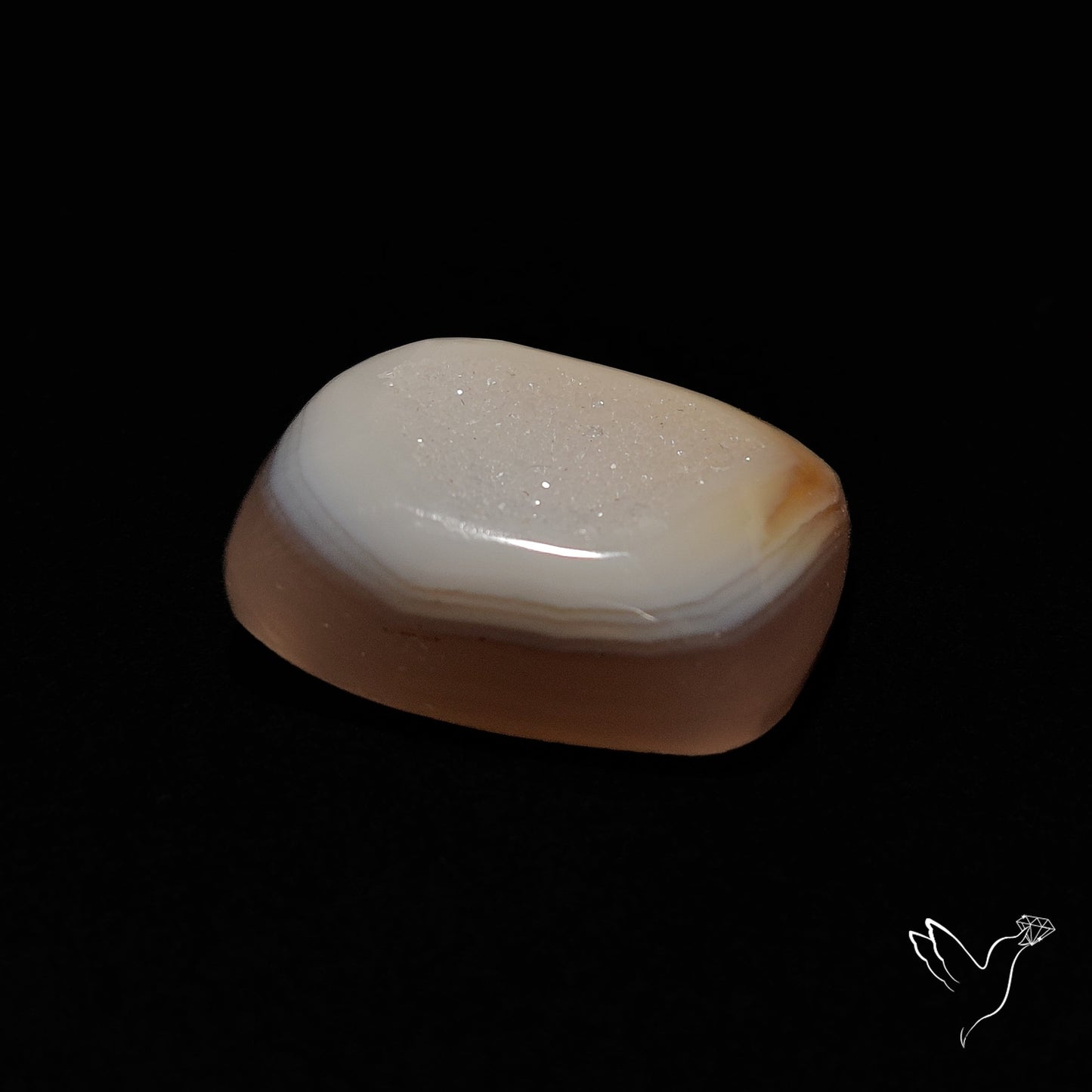 Chalcedony Druzy Cabochon