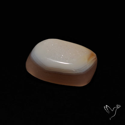 Chalcedony Druzy Cabochon