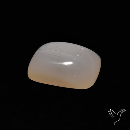 Chalcedony Druzy Cabochon