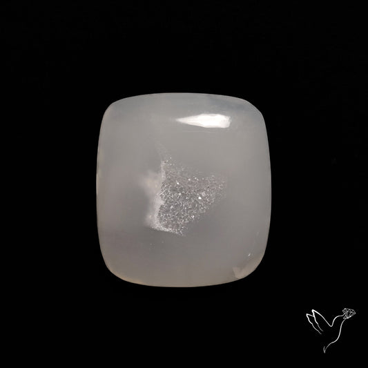 Chalcedony Druzy Cabochon