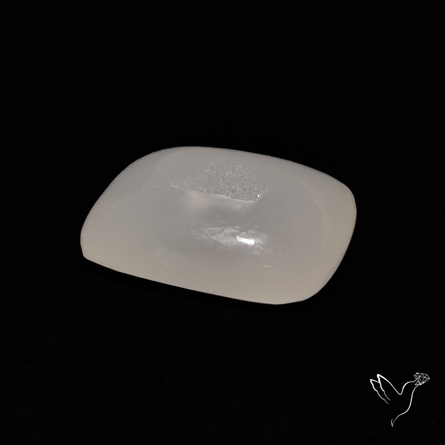 Chalcedony Druzy Cabochon