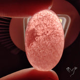 Gemmy Rhodochrosite Cabochon