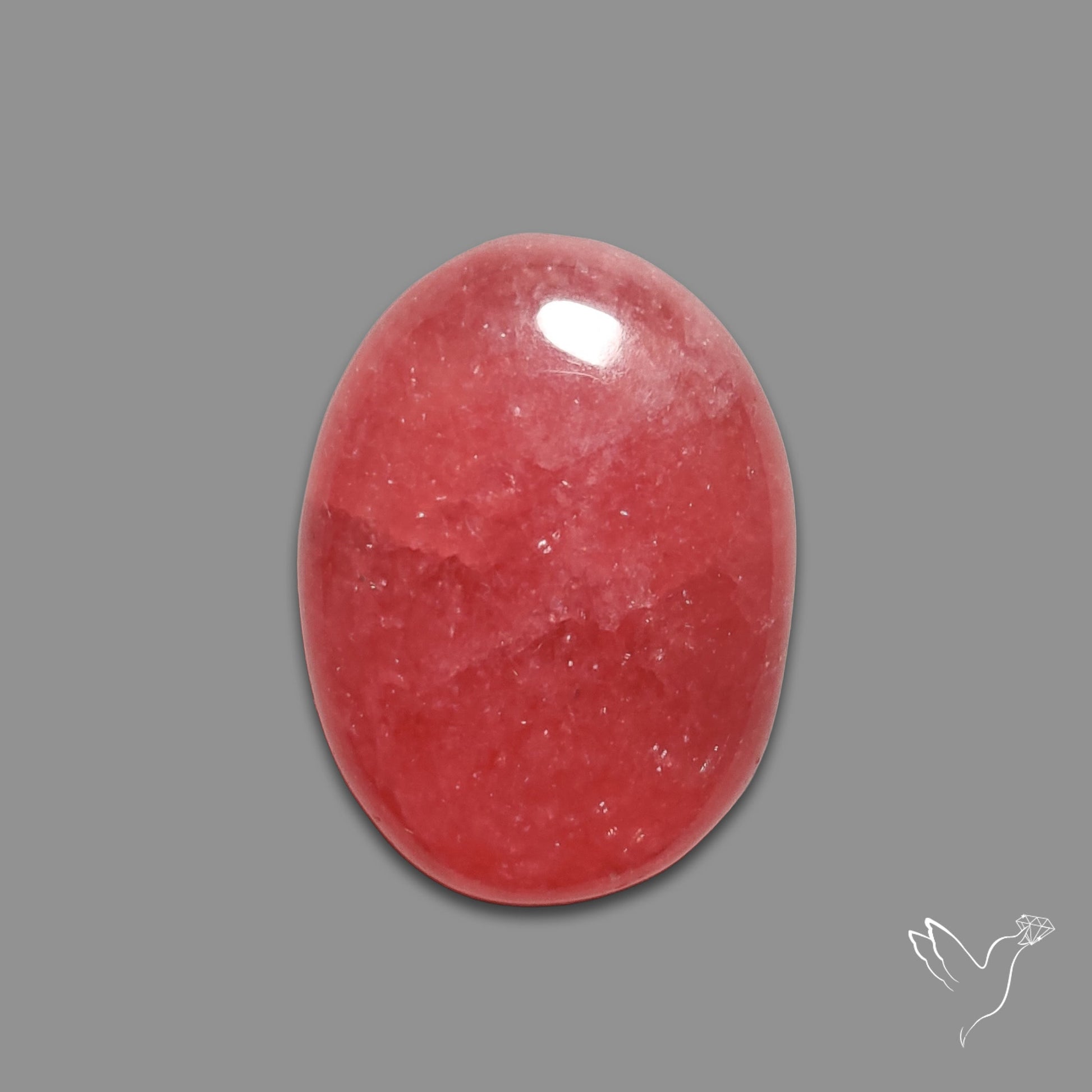 Gemmy Rhodochrosite Cabochon
