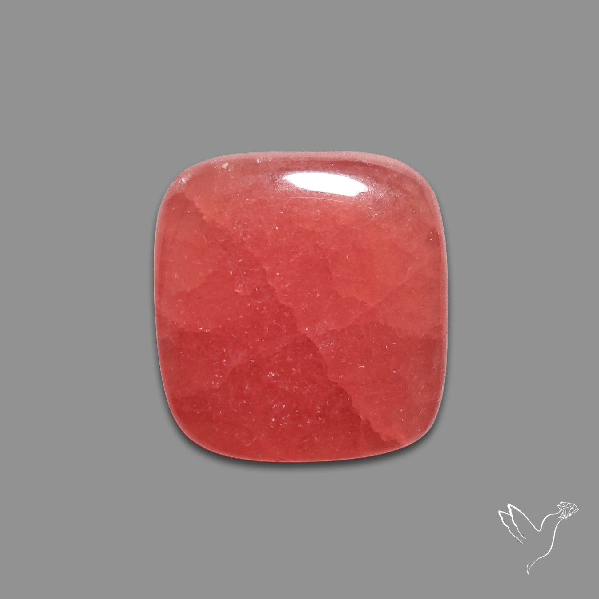 Gemmy Rhodochrosite Cabochon