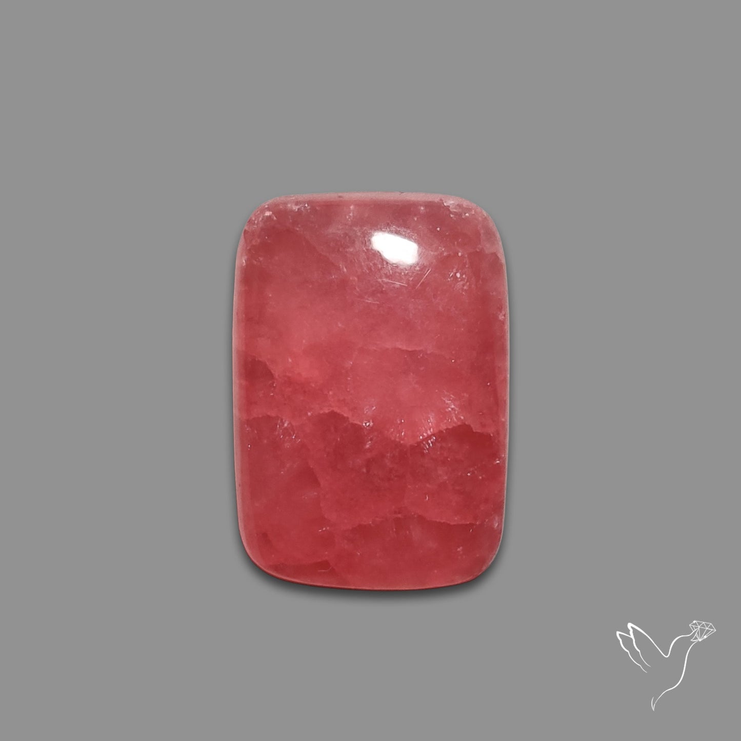 Gemmy Rhodochrosite Cabochon